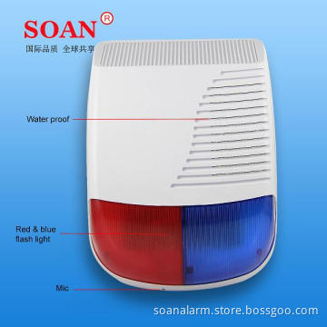 2014 New Design! ! 120 Db Outdoor Wireless Big Siren with Doorbell/ Welcome Device Function